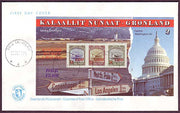 GR5031PH Greenland FDC, American Issue Commemorative 1995